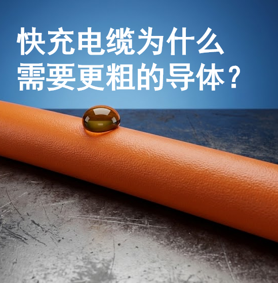 快充電纜為什么需要更粗的導(dǎo)體？揭秘新能源汽車充電的“熱”知識